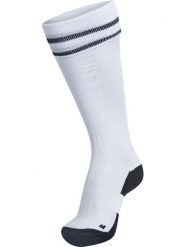 Skarpetki Hummel Element Football. Białe skarpety męskie Hummel, bez wzorów, z materiału. Za 22.00 zł.