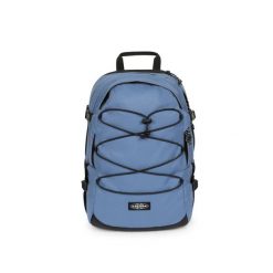 Średni plecak z uchwytem na bidon Eastpak. Niebieskie plecaki męskie Eastpak, bez wzorów, biznesowe. Za 421.50 zł.