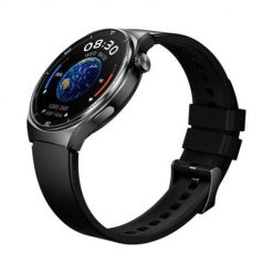 Smartwatch QCY GT2 (czarny). Czarne, cyfrowe smartbandy QCY, z aplikacjami, z materiału. Za 128.99 zł.