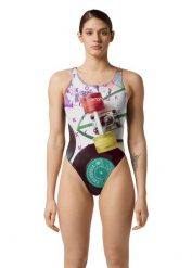 Akron Gre Swimsuit - Rozmiar 38. Brązowe stroje kąpielowe damskie AKRON, bez wzorów, z materiału. Za 180.72 zł.