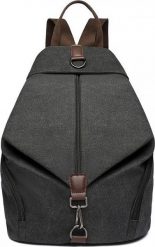 Accessorize Me Czarny Plecak Damski Miejski Canvas Havani. Brązowe plecaki damskie Accessorize Me, bez wzorów. Za 119.90 zł.