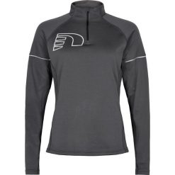 Bluza damska Newline core zip neck. Szare bluzy damskie Newline, na jesień, m, bez wzorów, bez ramiączek, bez kaptura. Za 241.50 zł.