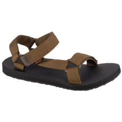 Sandały Teva M Original Universal Sandals M 1004006-DOL zielone. Zielone sandały męskie na lato, bez wzorów, z gumy, bez zapięcia. Za 374.45 zł.