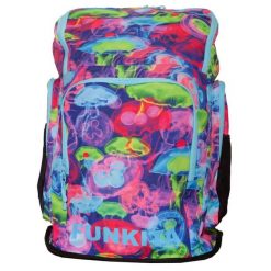 Plecak torba do szkoły na basen siłownię trening Funkita Sting Stung. Czerwone plecaki męskie Funky Trunks, bez wzorów, z materiału, duże. Za 199.00 zł.