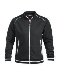 Clique Craig kurtka unisex ze strukturalnego dżerseju, szczotkowana od środka. Czarne kurtki męskie CLIQUE, xl, bez wzorów, z bawełny, bez kaptura. Za 290.66 zł.