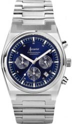 Zegarek Appella Zegarek męski Accurist 70001 srebrny. Szare zegarki męskie Appella, bez wzorów, srebrne. Za 955.00 zł.