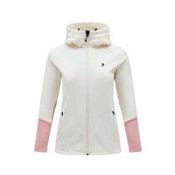 Bluza Peak Performance damska Rider Zip Hood. Białe bluzy damskie Peak Performance, na zimę, m, bez wzorów, sportowe, bez ramiączek, bez kaptura. W wyprzedaży za 689.00 zł.