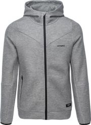 FITANU Męska bluza Fitanu TANER b-dark grey melange rozmiar L. Szare bluzy męskie FITANU, l, bez wzorów, bez ramiączek, bez kaptura. Za 268.02 zł.