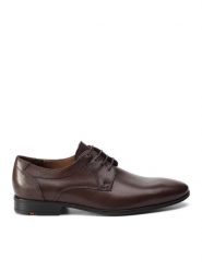 Lloyd Półbuty Osmond 27-558-17 Brązowy. Brązowe buty wizytowe męskie Lloyd, bez wzorów, ze skóry, bez obcasa, bez zapięcia. Za 439.99 zł.
