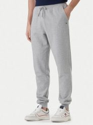 Tommy Hilfiger Spodnie dresowe Essential MW0MW37236 Szary Regular Fit. Szare spodnie sportowe męskie Tommy Hilfiger, m, bez wzorów, z bawełny. Za 449.99 zł.