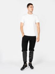 Les Hommes T-Shirt "LH Logo" | LBT1026700F | Mężczyzna | Biały. Białe t-shirty męskie Les Hommes, m, bez wzorów, z bawełny, bez kołnierzyka, bez ramiączek. W wyprzedaży za 349.00 zł.