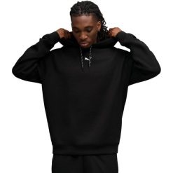 Bluza z kapturem Puma M Cloudspun Hoodie, Mężczyźni. Czarne bluzy męskie Puma, m, bez wzorów, z poliesteru, bez ramiączek, z kapturem. Za 490.00 zł.