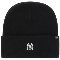 Męska czapka 47 Brand MLB New York Yankees Base Runner Hat. Czarne czapki męskie 47 Brand, na zimę, bez wzorów. Za 148.50 zł.