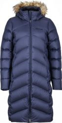 Płaszcz montreaux-midnight navy-m MARMOT. Niebieskie płaszcze damskie Mac in Sac, m, bez wzorów, sportowe, bez kołnierzyka, bez kaptura. Za 1,652.14 zł.