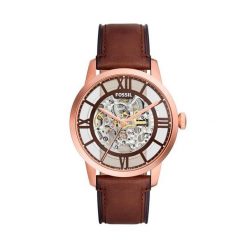 Zegarek Fossil. Brązowe zegarki męskie FOSSIL, bez wzorów. Za 1,119.00 zł.