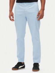 Pepe Jeans Chinosy PM211873 Błękitny Slim Fit. Niebieskie eleganckie spodnie męskie Pepe Jeans, bez wzorów, z bawełny. Za 209.99 zł.