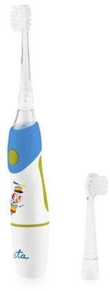 Szczoteczka Eta Szczoteczka do zębów | ETA071090020 | Zasilana bateriami | Dla dzieci | Liczba szczoteczek w zestawie 2 | Liczba trybów szczotkowania. Białe szczoteczki elektryczne ETA. Za 59.25 zł.