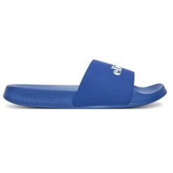 Klapki męskie basenowe Ellesse Filippo Slide niebieskie. Niebieskie klapki męskie Ellesse, bez wzorów, bez zapięcia. Za 129.00 zł.