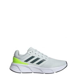 Buty Galaxy 6. Zielone buty sportowe męskie Adidas, bez wzorów, z materiału, bez zapięcia, do biegania. Za 293.50 zł.
