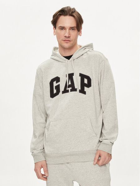 Gap Bluza 868453-03 Szary Regular Fit. Szare bluzy męskie GAP, m, bez wzorów, z bawełny, bez ramiączek, bez kaptura. Za 169.99 zł.