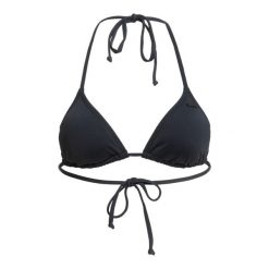 Trójkątny stanik bikini dla Kobiety BEACH CLASSICS Czarny. Brązowe bikini Roxy, bez wzorów, z elastanu. Za 114.99 zł.