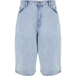 Szorty Urban Classics 90's Heavy. Czarne szorty męskie Urban Classics, bez wzorów, z bawełny, retro. Za 198.50 zł.