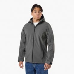 Kurtka Softshell Hiking męska Swedemount Tromsö Softshell Jacket oddychająca. Zielone kurtki męskie SWEDEMOUNT, m, bez wzorów, z softshellu, bez kaptura, trekkingowe. Za 249.99 zł.