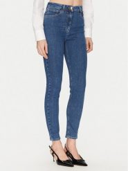 Elisabetta Franchi Jeansy PJ-86I-51E2-V320 Granatowy Regular Fit. Niebieskie jeansy damskie Elisabetta Franchi, bez wzorów, z bawełny. Za 709.99 zł.