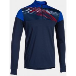 Joma Elite IX męska bluza sportowa Navy-Royal L. Niebieskie bluzy męskie Joma, l, bez wzorów, z elastanu, bez kaptura, do biegania. Za 202.99 zł.