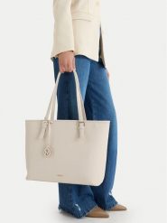 MEXX Torebka CEO-MEXX-X-005-07 Beżowy. Brązowe shopperki damskie Mexx, bez wzorów, z materiału, bez dodatków. Za 159.99 zł.