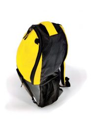 Torba sportowa ekologiczna Pelota - wodoodporna - żółto-czarna. Żółte torby sportowe męskie POWER SHOT, bez wzorów, z materiału, duże. Za 137.56 zł.