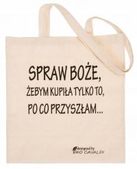 Shopperka materiałowa [DH] EKO beżowa wzór 02. Brązowe shopperki damskie Inny, bez wzorów, z bawełny, bez dodatków. Za 7.60 zł.