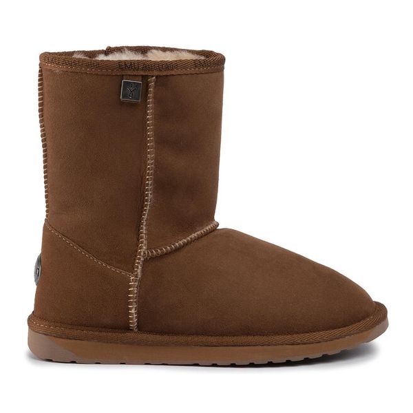 Śniegowce EMU Australia. Brązowe śniegowce damskie Emu Australia, bez zapięcia. Za 899.99 zł.