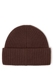 Marie Lund czapka z kaszmiru Kobiety Kaszmir brązowy, ONE SIZE. Brązowe czapki damskie Marie Lund, bez wzorów, z kaszmiru. Za 349.95 zł.