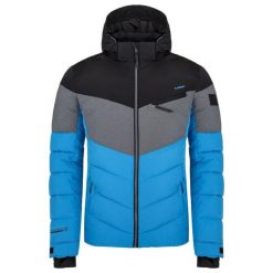 Glemo Orisino męska kurtka narciarska 2XL – wodoodporna, wiatroszczelna. Czarne kurtki sportowe męskie GLENMUIR, na zimę, m, bez wzorów, bez kaptura, narciarskie. Za 580.99 zł.