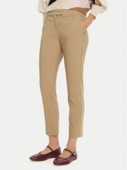 Marella Chinosy Incom 2423136041 Brązowy Regular Fit. Brązowe spodnie materiałowe damskie Marella, bez wzorów, z syntetyku. Za 449.99 zł.