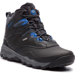 Trekkingi MERRELL - Thermo Advnt Ice+ 6" Wp J06097 Black. Czarne trekkingi męskie Merrell, z materiału, bez zapięcia. W wyprzedaży za 379.00 zł.
