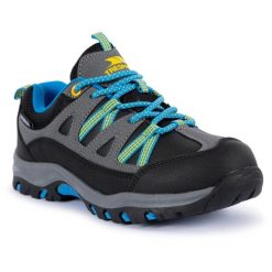Trespass Gillon Low Cut Ii - Czarne buty unisex o niskim kroju. Czarne obuwie trekkingowe damskie Trespass, z materiału, bez zapięcia. Za 246.90 zł.