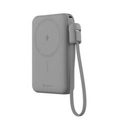 Adam Elements Vionta C2 Pro - magnetyczny powerbank bezprzewodowy do iPhone/Apple Watch 10000 mAh szary. Szare powerbanki ADAM elements. Za 274.94 zł.