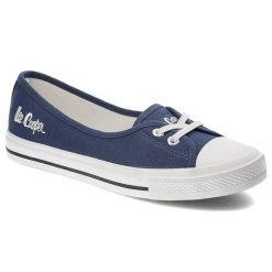 Granatowe Trampki Lee Cooper Modne Buty Damskie. Niebieskie trampki i tenisówki damskie Lee Cooper, bez wzorów, bez zapięcia. Za 129.00 zł.