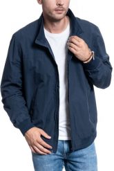 KURTKA WRANGLER BOMBER JACKET NAVY W4C0YC114 112129094. Niebieskie kurtki męskie Wrangler, m, bez wzorów, bez kaptura. Za 279.99 zł.