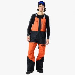 Spodnie narciarskie męskie Swedemount Freeride Bib Pants wodoodporne. Brązowe spodnie sportowe męskie SWEDEMOUNT, m, bez wzorów, narciarskie. Za 899.99 zł.