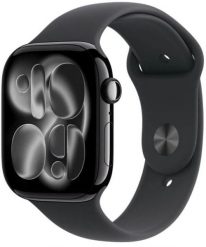 Smartwatch Apple Watch Series 11 OLED 42 mm Cyfrowy 374 x 446 px Ekran dotykowy 5G Tytan Wi-Fi GPS. Cyfrowe zegarki smartwatch Apple, bez wzorów. Za 3,319.28 zł.
