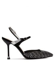 Liu Jo Szpilki Demi 13 SA6009 TX527 Czarny. Czarne szpilki damskie Liu Jo, bez wzorów, z materiału, bez obcasa, na szpilce, bez zapięcia. Za 769.99 zł.