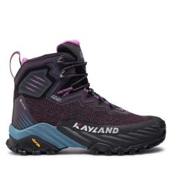 Trekkingi Kayland. Fioletowe obuwie trekkingowe damskie Kayland, z gore-texu, bez zapięcia. Za 1,309.00 zł.