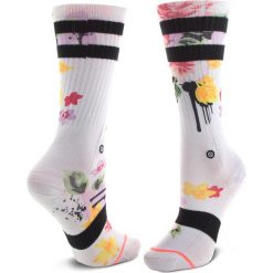 Skarpety Wysokie Unisex STANCE - Just Dandy Girls G656C18JDG White. Białe skarpetki damskie Stance, bez wzorów, z bawełny. Za 39.00 zł.
