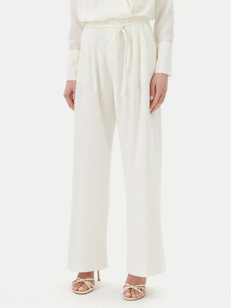 Eleh Spodnie palazzo ESS250005 Écru Regular Fit. Spodnie materiałowe damskie Eleh, bez wzorów, z materiału. Za 279.99 zł.