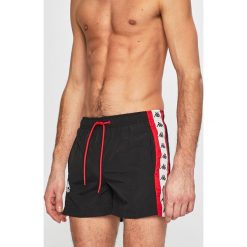 Kappa - Kąpielówki. Czarne kąpielówki męskie Kappa, s, bez wzorów, z dzianiny. W wyprzedaży za 129.90 zł.
