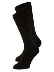 BOSS Skarpety w 2-paku Mężczyźni Bawełna czarny, 43-46. Czarne skarpety męskie Boss, bez wzorów, z bawełny. Za 74.95 zł.