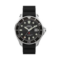 Zegarek Timex. Szare zegarki męskie Timex, bez wzorów, srebrne. Za 1,059.00 zł.